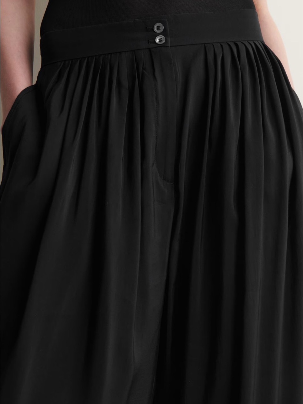 COS draped pleated straight leg pants NWT - Picture 2 of 8